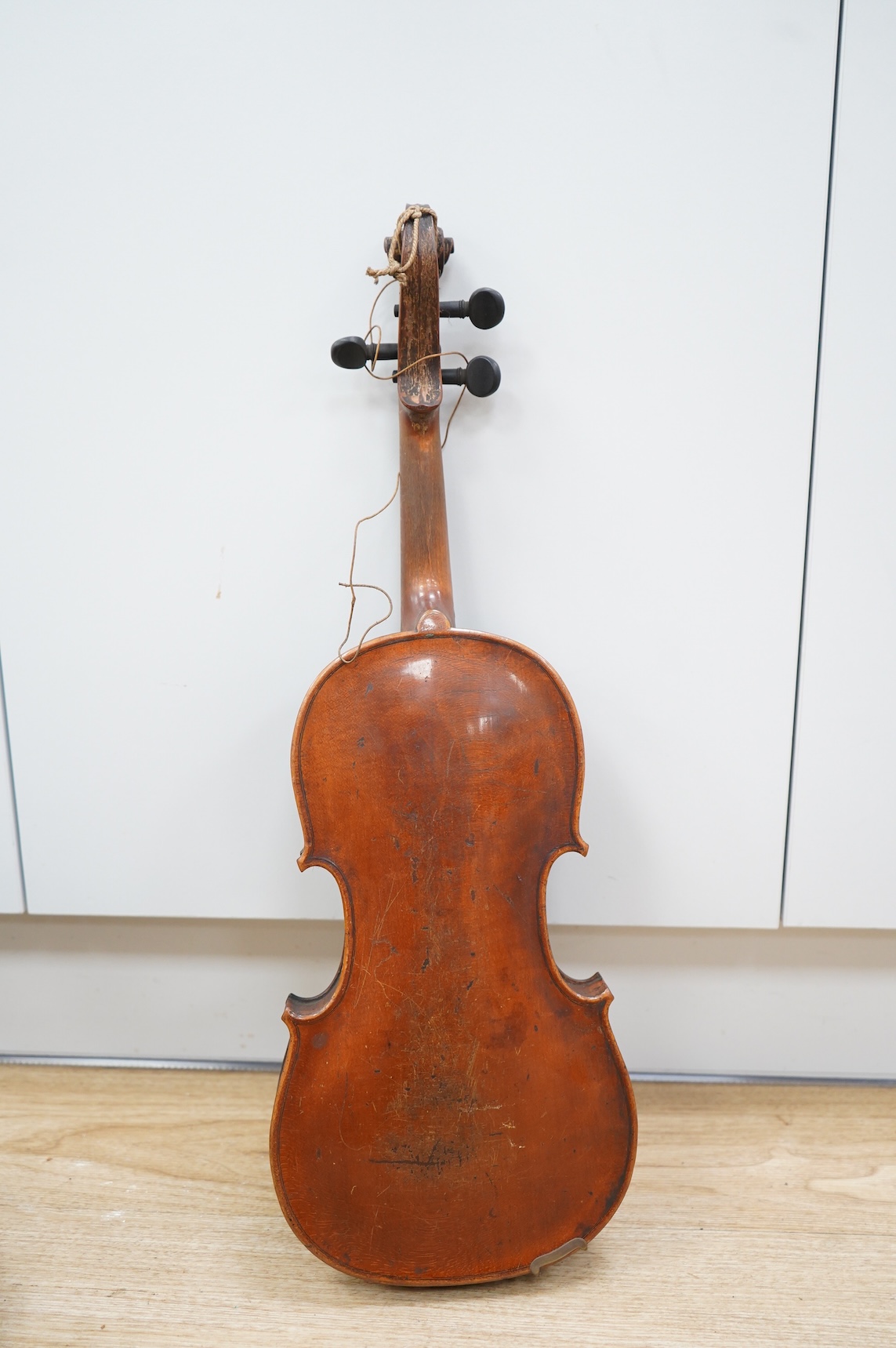 Two 19th / 20th century cased violins